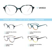 Acetate plastic frames for kids WK3022