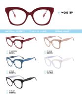 Plastic frames for glasses acetate material WD1313P