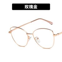 Metal glasses with blue light protection for women 35049-PN