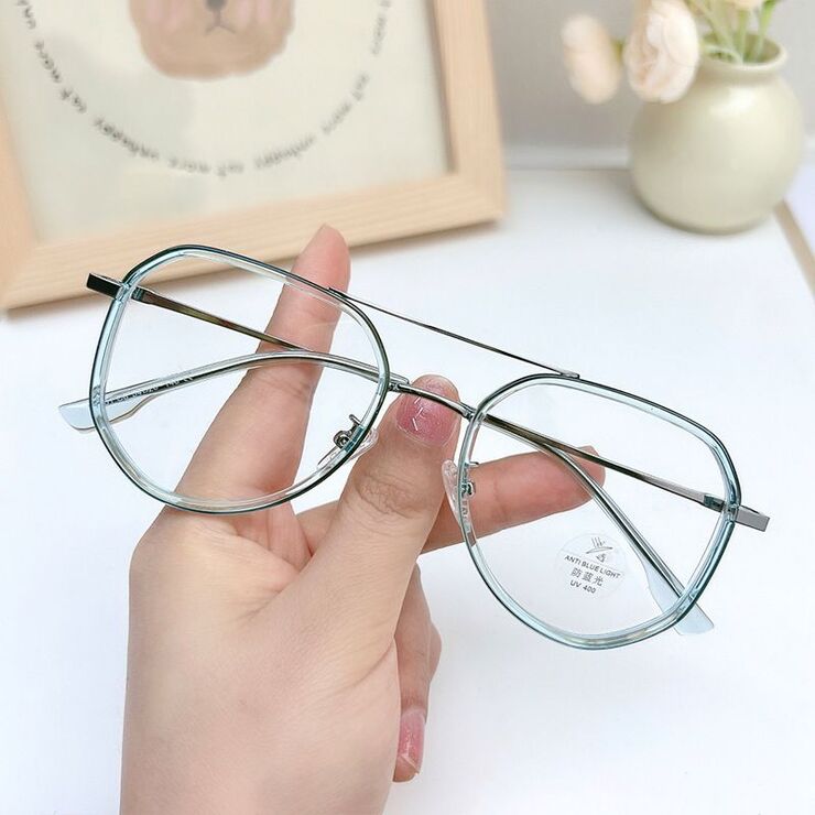 Оправа комбинированная (металл + TR90) с линзами Blue Ray Cut MAMO M2501