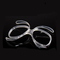 Motorcycle riding off-road goggles with detachable mask TR90-butterfly-frame