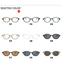 Plastic glasses with blue light protection for women 8733-PN