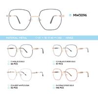 Metal women's frame for glasses MW3096