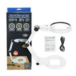 Лупа настольная с подсветкой 3B-1F-XX, увеличение: 6X, 12X