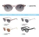 Plastic acetate frame polarized sunglasses WD1577PS