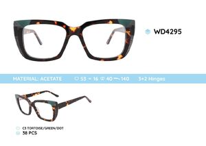 Plastic acetate eyeglasses frame for women WD4295