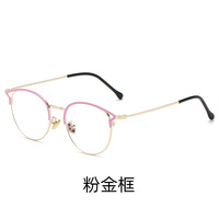 Blue Block metal TR90 glasses with blue light protection F2105