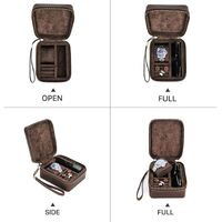 Сумка-барсетка-чехол из натуральной кожи для очков и девайсов с ремешком и молнией CF6008