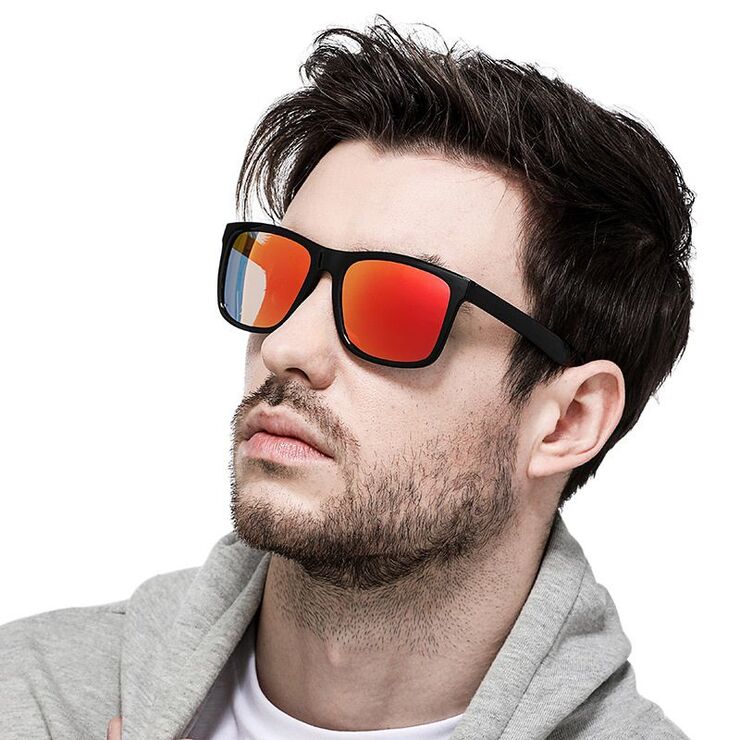 Поляризационные солнцезащитные пластиковые TR90 очки с защитой UV400 5048-GT