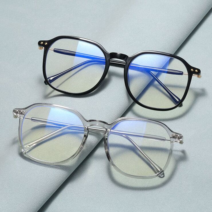 Plastic TR90 glasses with Blue ray cut protection KY0800