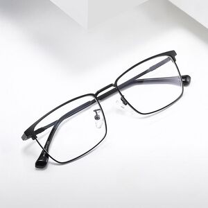 Metal glasses with blue light and UV protection 9666-2-GT