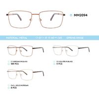 Metal men's frame for glasses MM2094