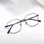 Metal glasses with blue light and UV protection 9684-2-GT