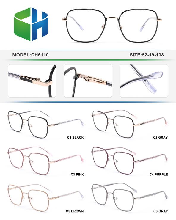 Metal frame with spring hinges CH6110-DA