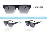 Plastic acetate frame polarized sunglasses WD1543PS