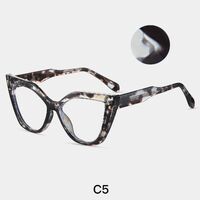 Оправа для очков пластиковая TR90 с защитой от синего света, с флексом FA87305