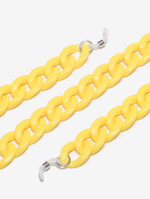 Glasses chain with rhinestones and shells set of two-piece golden and silver GB011(2)