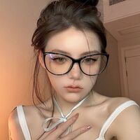 Plastic glasses with blue light protection for women 66010-PN