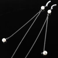 Metal non-slip chain, with pearl balls, for glasses and masks GS007