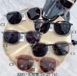 Оправа гибридная, металл +TR90, линзы поляризованные солнцезащитные SANTA S32057