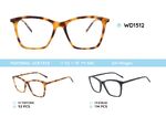 Plastic acetate eyeglasses frame WD1512