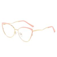 Metal glasses with blue light and UV protection 9719-GT