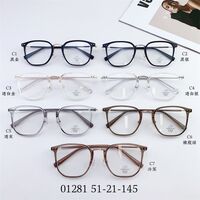 Hybrid frame, metal + TR90, with Blue Block coating SANTA 01281