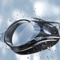Swimming waterproof anti-fog goggles with earpugls, box, diopters from -1.50 to -6.00, YA50-YU
