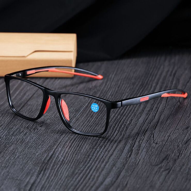 TR90 glasses for reading, with Blue ray cut protection, diopters from 0.00 to +4.00, RMC=62-64, KY1118L老花