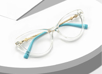 Plastic frames for glasses TR90+CA material (flex hinges) FOCUS FCS2073