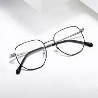 Очки металлические с защитой от синего света 9676-2-GT