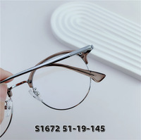 Hybrid frame, metal + TR90, with Blue Block protection SANTA S1672
