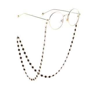 Металлическая нескользящая золотая цепочка, для очков и масок GL801