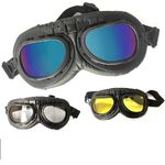 Safety shockproof sports goggles 圆角全黑03