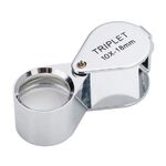 Folding magnifier 7007A珠宝镜-XX, diameter: 18 mm, magnification: 10X