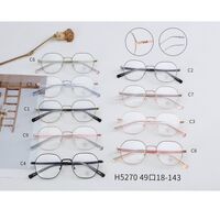 Combined frame (metal + TR90) with Blue Ray Cut protection lenses MAMO H5270