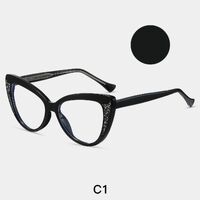 TR90 plastic frame or glasses with blue light protection, with spring hinges FA87301