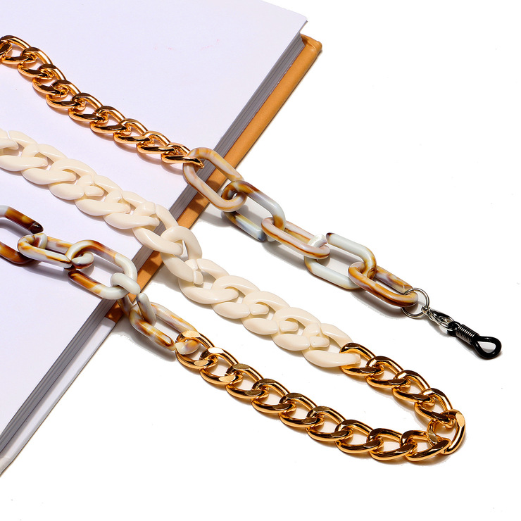 Нескользящая акриловая цепочка для очков и масок GB100