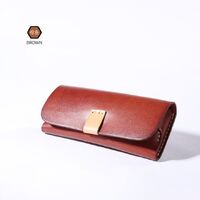 Genuine leather glasses case BR5049