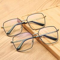 Metal glasses with blue light and UV protection 9627-2-GT
