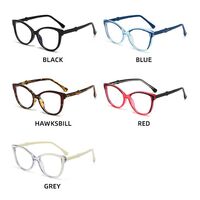 Plastic frame with anti-blue light protection lenses, with spring hinges Elit 5702-EL