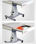 Motorized table with a lifting mechanism and with a box for a trial lenses set WZ-3ADT, tabletop 630*420 mm