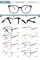 Оправа пластиковая из TR90 женская с флексом YT13019-DA