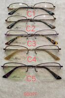 Nylor metal frame for glasses with spring hinges 9807F