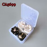 Soft contact lens kit with two cases CA5699