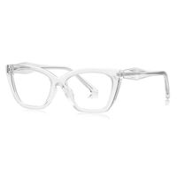 Plastic women's TR90 + metal frame for glasses with UV and Blue Ray Cut protection More LS004