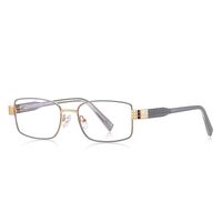 Оправа металлическая + пластик TR90, линзы-блюблокеры с защитой от ультрафиолета и синего света More FCS3163