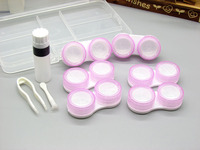 Mini set with contact lens cases XF6092, 2pcs