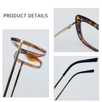 TR90 plastic frame or glasses with blue light protection, with spring hinges FA88001