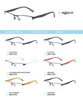 Metal frame with temples made of TR-90 material HQ02-17